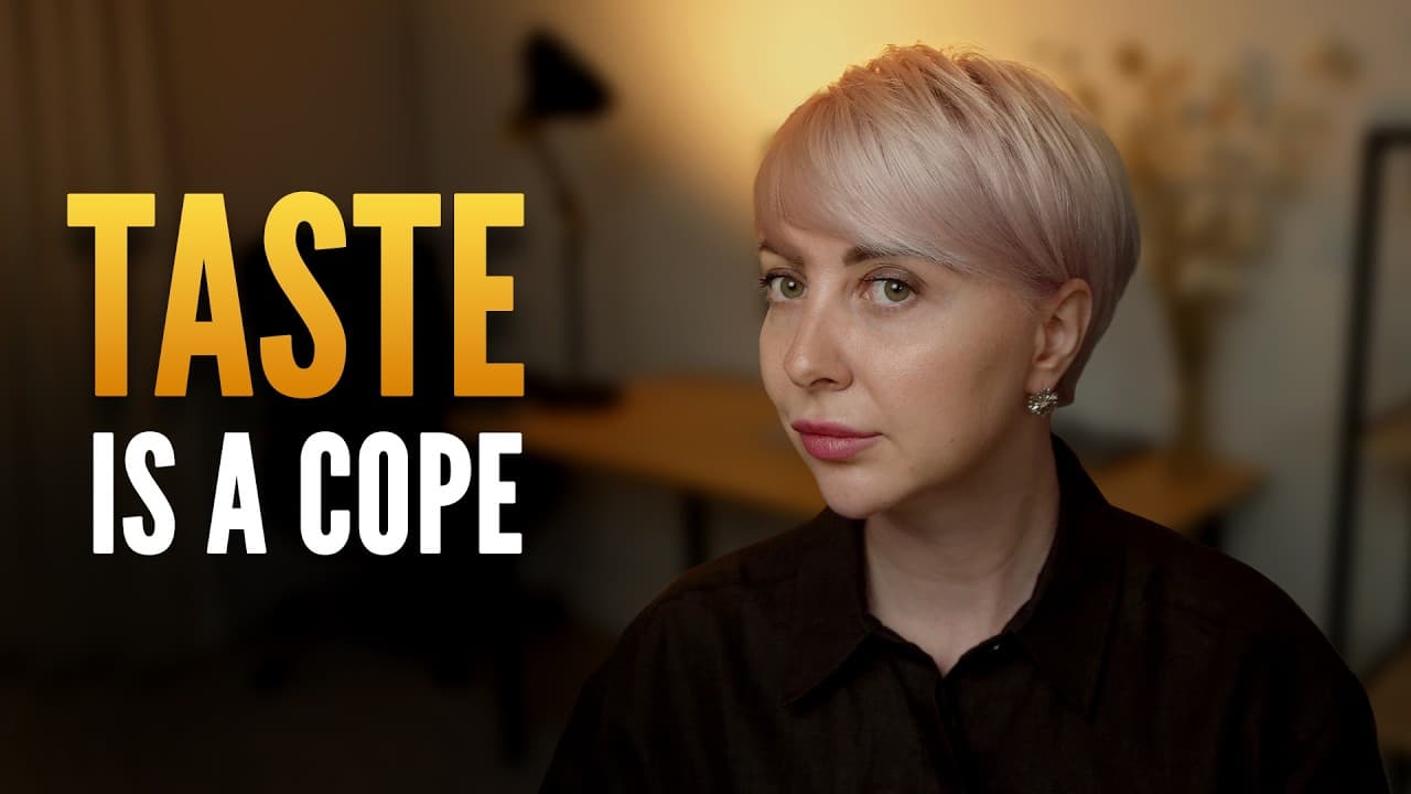 Your good taste is keeping your startup broke